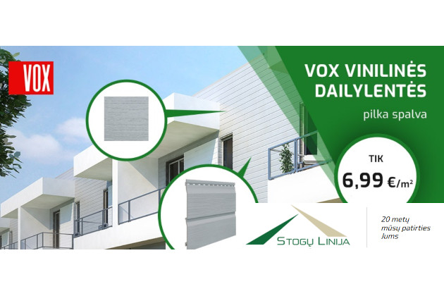 Plastikinės PVC dailylentės stogui ir fasadui: privalumai, montavimas bei „Stogų linija“ sprendimai