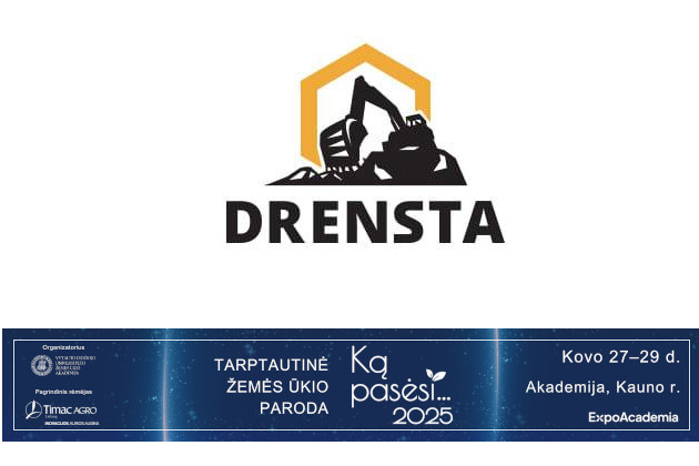 DRENSTA parodoje Ką pasėsi… 2025: ROTO tepalo gaudyklių ir August valymo įrenginių ekspozicija
