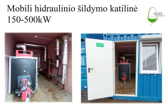 Konteinerinės ir mobilios katilinės