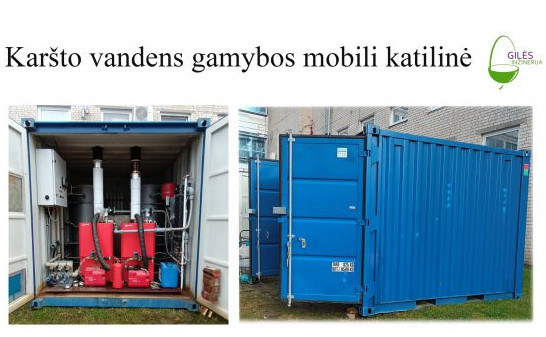 Konteinerinės ir mobilios katilinės