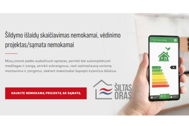 NEMOKAMAI APSKAIČIUOSIME šildymo ir vėdinimo sąmatas. Sutaupykite šildymo išlaidas su ŠILTAS ORAS