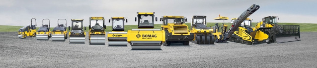 BOMAG kelių technika