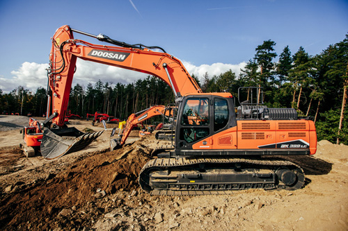 DOOSAN specialioji statybinė technika