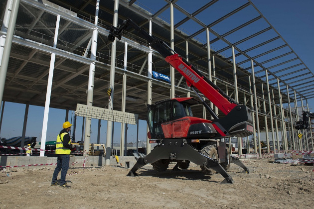 MANITOU krautuvai statyboms