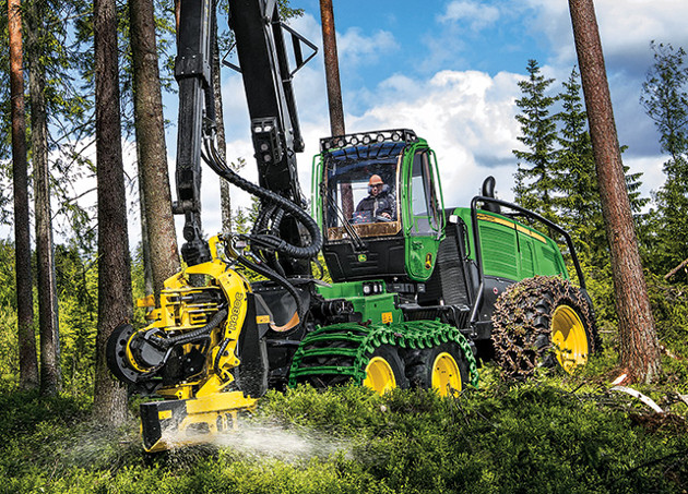 Serviso paslaugos miško ruošos technikai JOHN DEERE – TUNING diena