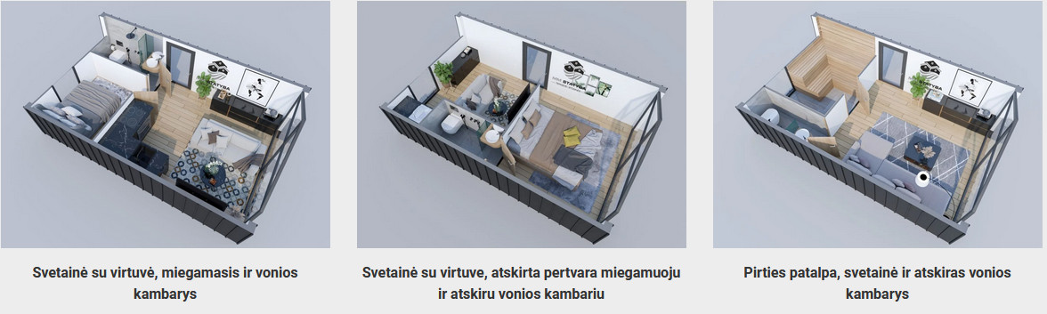 Mobilus karkasinis namelis