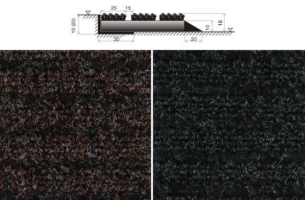 Įėjimo kilimėlis, absorbuojantis drėgmę – SHATWELL