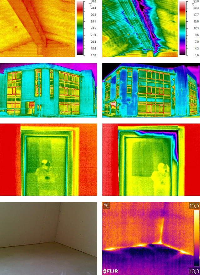 termovizinis tyrimas ir sandarumo testas