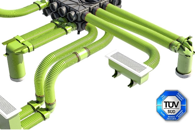 Lanksčių ortakių sistema AIR EXELLENT – sveikas ir malonus klimatas patalpose