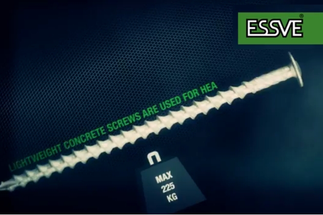 Sraigtai lengvajam betonui ESSVE Heavy Load