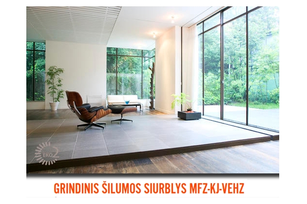 Pirmasis grindinis šilumos siurblys oras-oras (kondicionierius) su patentuota Hyper Heating technologija