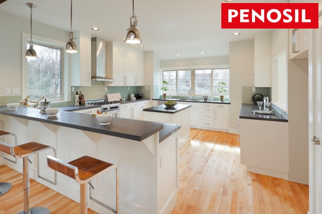 Sandarinimo silikonas PENOSIL Kitchen & Bath Fresh: sandarinkite kaip profesionalas