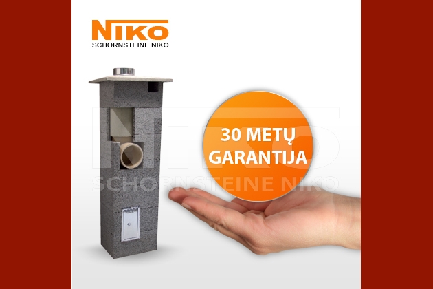NIKO kaminų sistemos