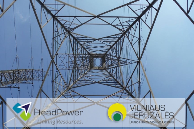 Vilniaus Jeruzalės darbo rinkos mokymo centro ir HeadPower partnerystė darbų esant įtampai, mokymuose