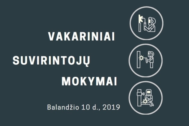 Vakariniai suvirintojų mokymai Vilniaus Jeruzalės darbo rinkos mokymo centre