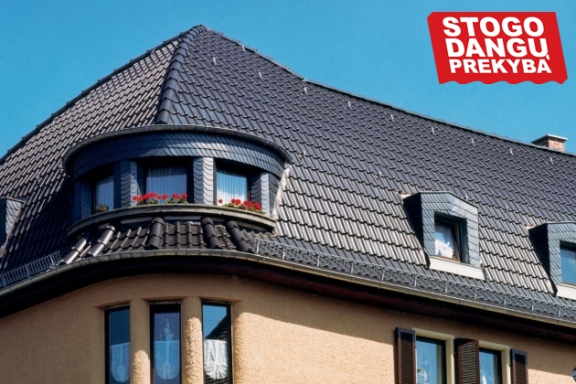 Keraminės čerpės - atsparios laikui ir klimato sąlygoms stogų dangos