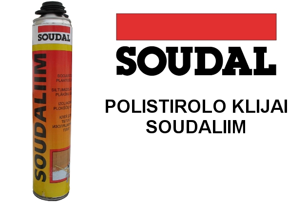 Polistirolo klijai SOUDAL SOUDALIIM pastatų apšiltinimo sistemoms