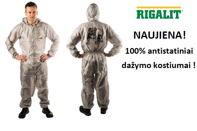 100% antistatiniai dažymo kostiumai - RIGALIT Lietuva NAUJIENA!