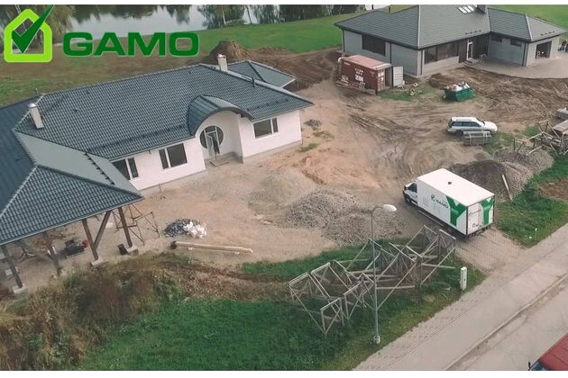 JUODASIS GINTARAS, UAB - GAMO šiltinimo putos - termovata, pastatų (stogo, sienų, perdangos ir lubų) šiltinimas poliuretano putomis GAMO