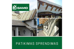 JUODASIS GINTARAS, UAB - GAMO šiltinimo putos - termovata, pastatų (stogo, sienų, perdangos ir lubų) šiltinimas poliuretano putomis GAMO