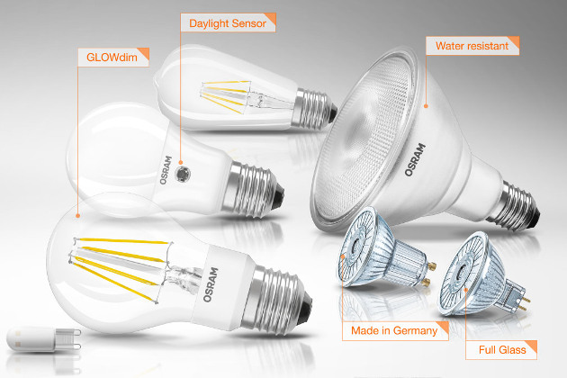LEDVANCE atstovybė Lietuvoje - OSRAM elektros lemputės ir šviestuvai, LED apšvietimas