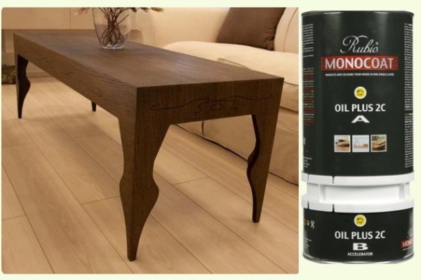 Alyva medinių grindų, baldų, laiptų, durų ir kitų gaminių dažymui ir apsaugai - Rubio Monocoat Oil Plus 2C