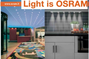 Šviesos diodų lempos OSRAM jau prekyboje! LED – tai ateities švies
