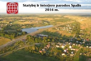 Statybų ir interjero parodos Lietuvoje 2016 m. SPALIS