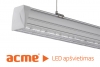 Lubiniai šviestuvai LED Line – visapusiškas sprendimas parduotuvių erdvėms